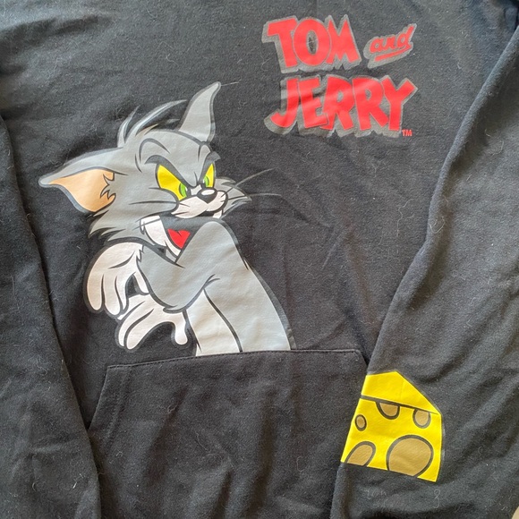 Tom and Jerry Long Sleeve with Hood Small - Picture 2 of 6